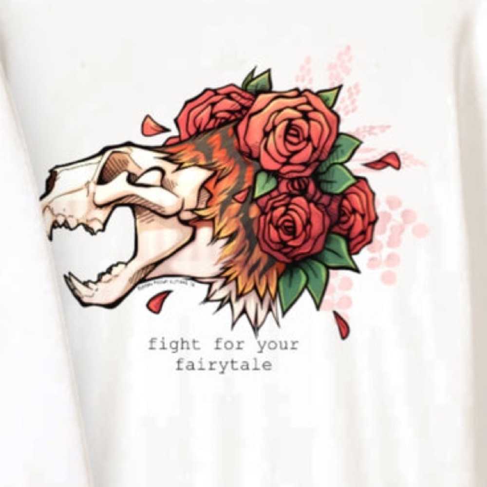 Playing Possum Sweatshirt Fight For Your Fairytail